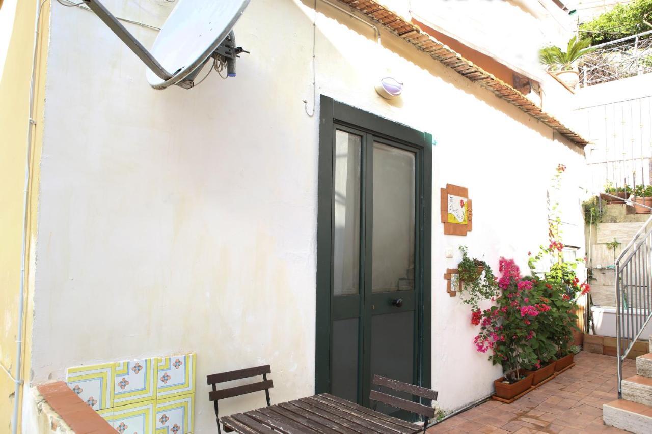 Casa Rosa Appartamento Con Giardino チェターラ エクステリア 写真